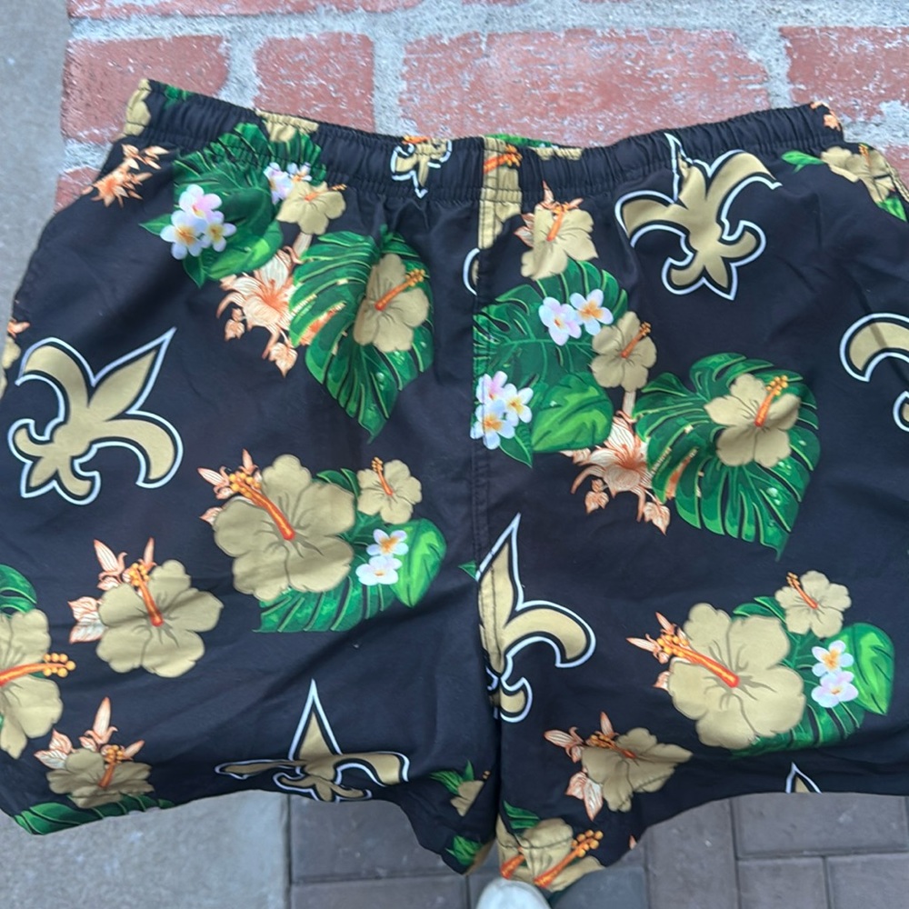 Saints swim trunks